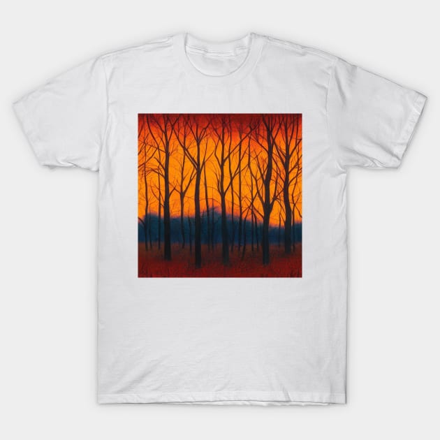 Autumn Love, Nine: T-Shirt by EverythingSings.Art